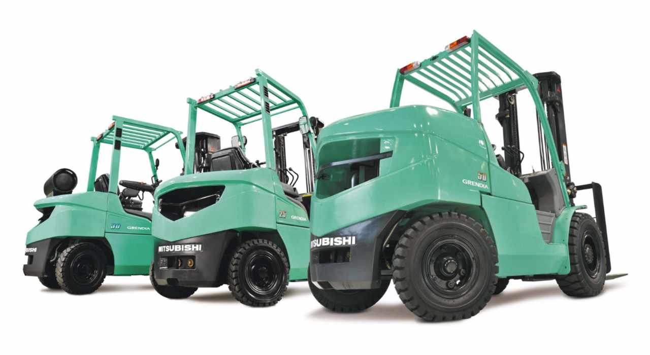 Forklift Diesel Mitsubishi Second